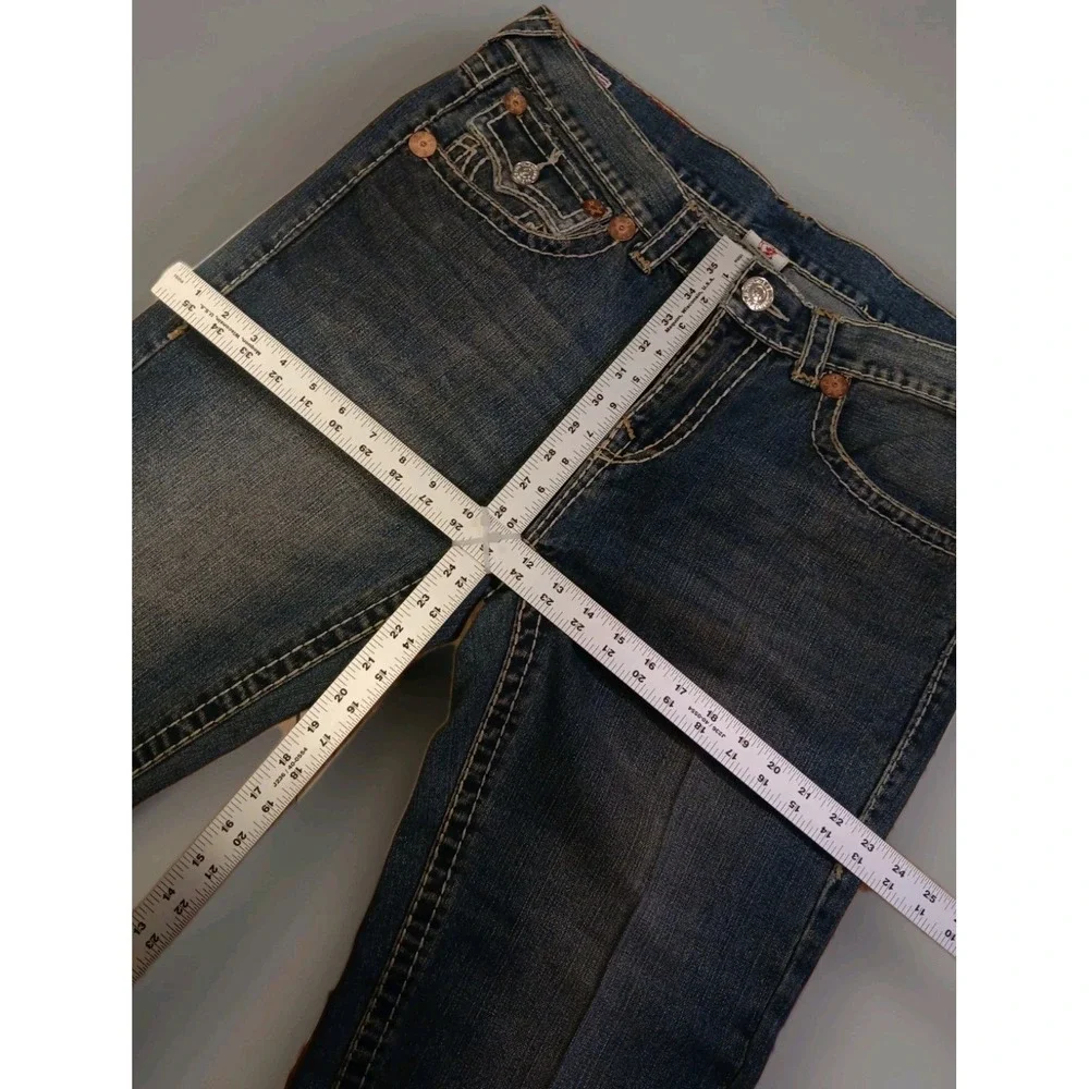 Vintage True Religion Ricky Super T Jeans Men's Size 38 x 34 Made in USA Thick